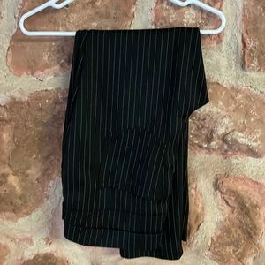 XL pinstripe pull on pants